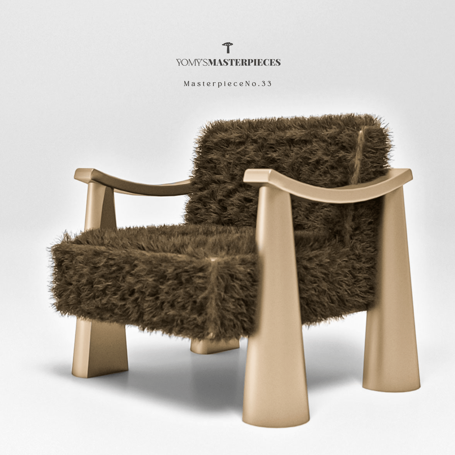 Masterpiece No.33 – Luxury handcrafted Armchair by Yomy's Masterpieces