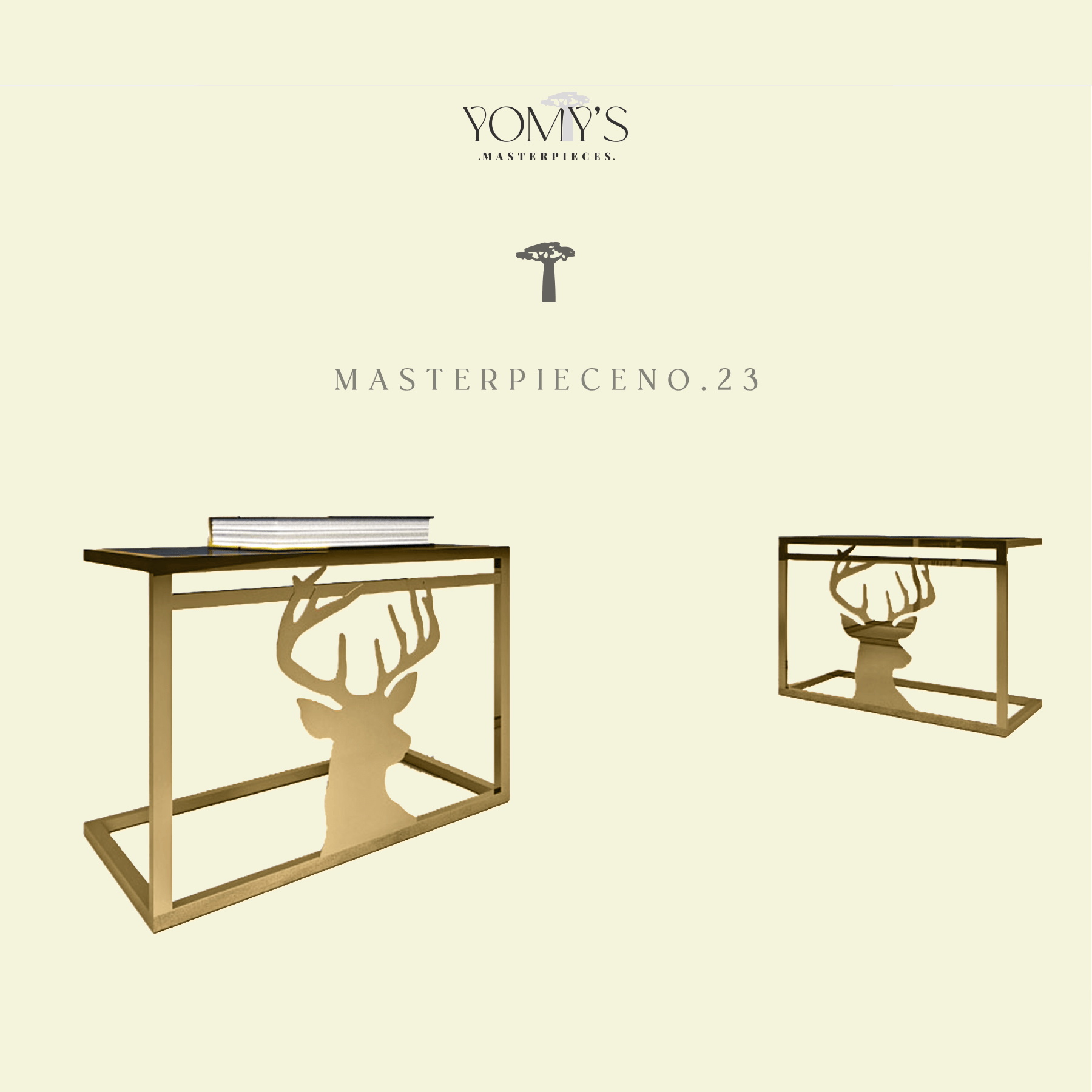 Masterpiece No.23 - The Side Table – Luxury handcrafted Side Table by Yomy's Masterpieces