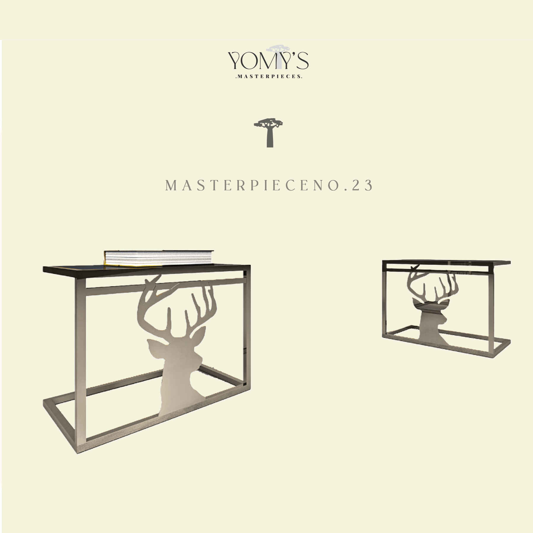 Masterpiece No.23 - The Side Table – Luxury handcrafted Side Table by Yomy's Masterpieces