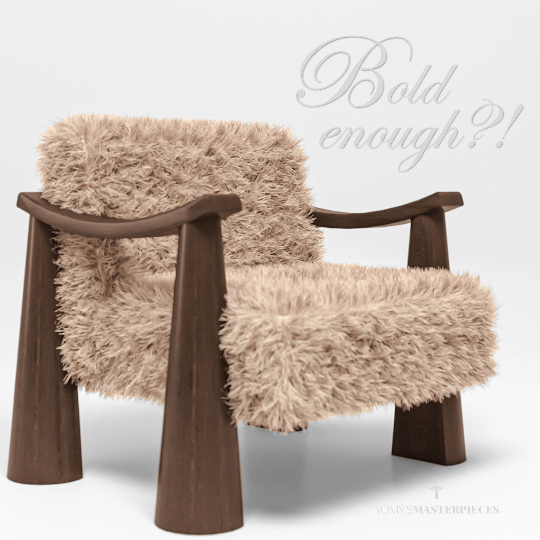 Masterpiece No.33 – Luxury handcrafted Armchair by Yomy's Masterpieces