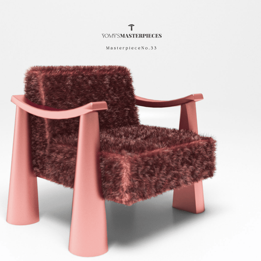 Masterpiece No.33 – Luxury handcrafted Armchair by Yomy's Masterpieces