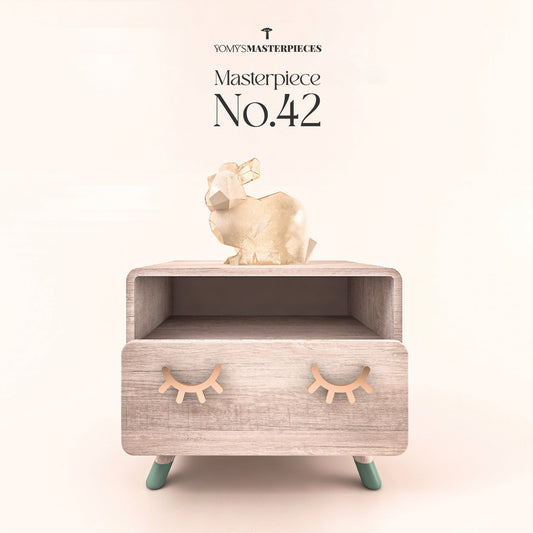 Masterpiece No.42 - NOOM Nightstand – Luxury handcrafted Nightstand by Yomy's Masterpieces