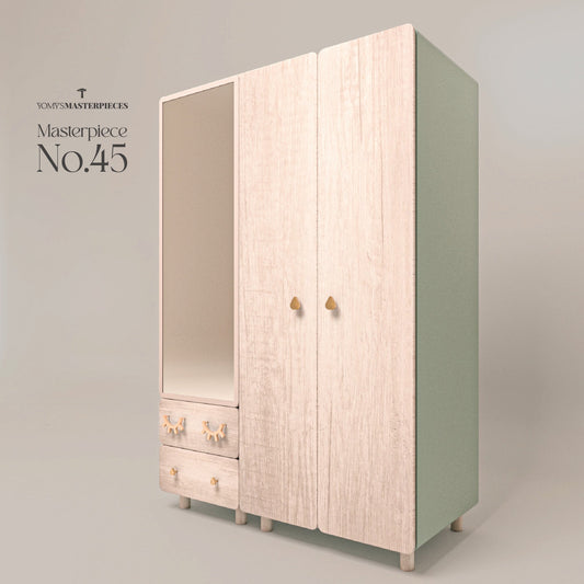 Masterpiece No.45 - NOOM Waredrobe – Luxury handcrafted Waredrobe by Yomy's Masterpieces