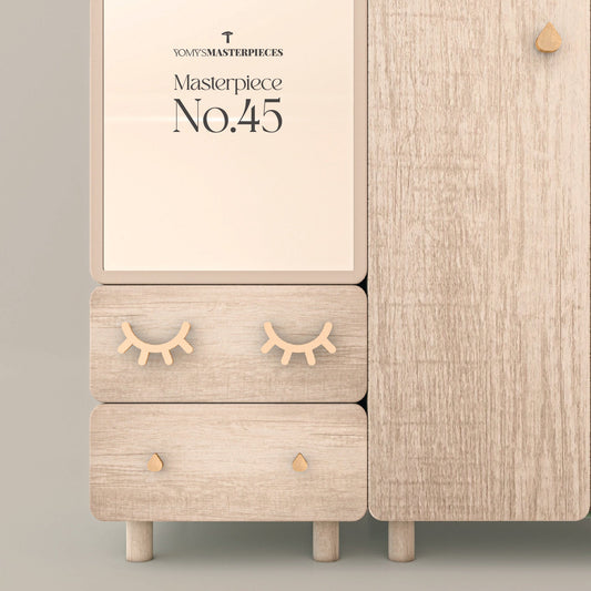 Masterpiece No.45 - NOOM Waredrobe – Luxury handcrafted Waredrobe by Yomy's Masterpieces
