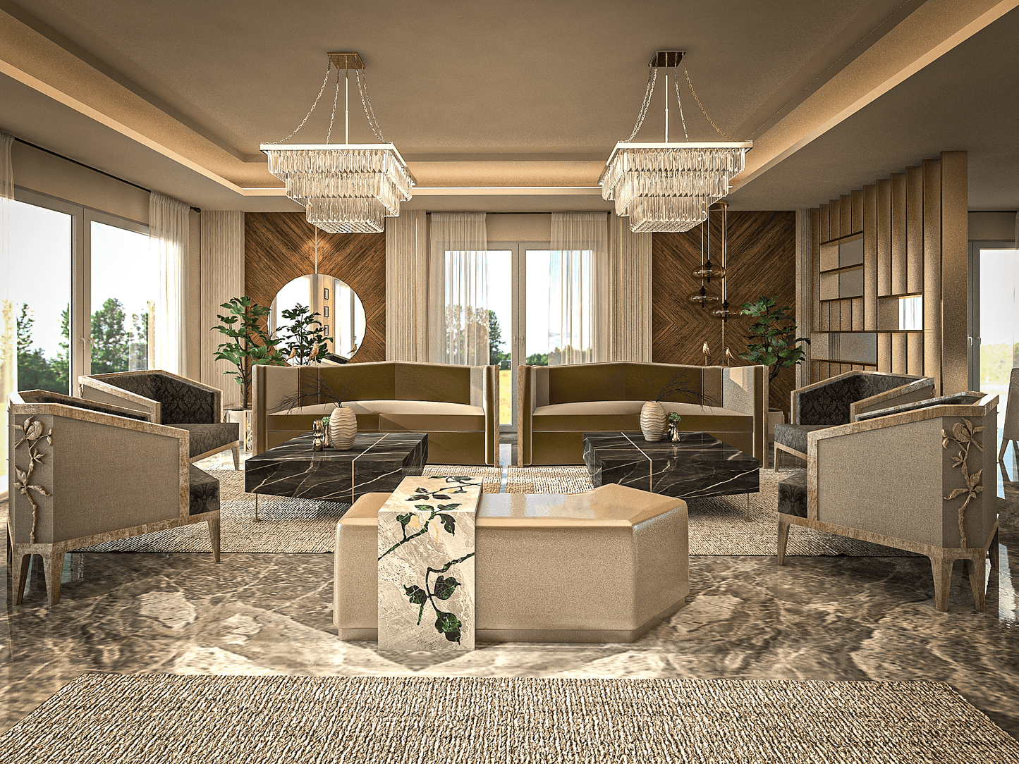 Masterpiece No.51 – Luxury handcrafted Center table by Yomy's Masterpieces