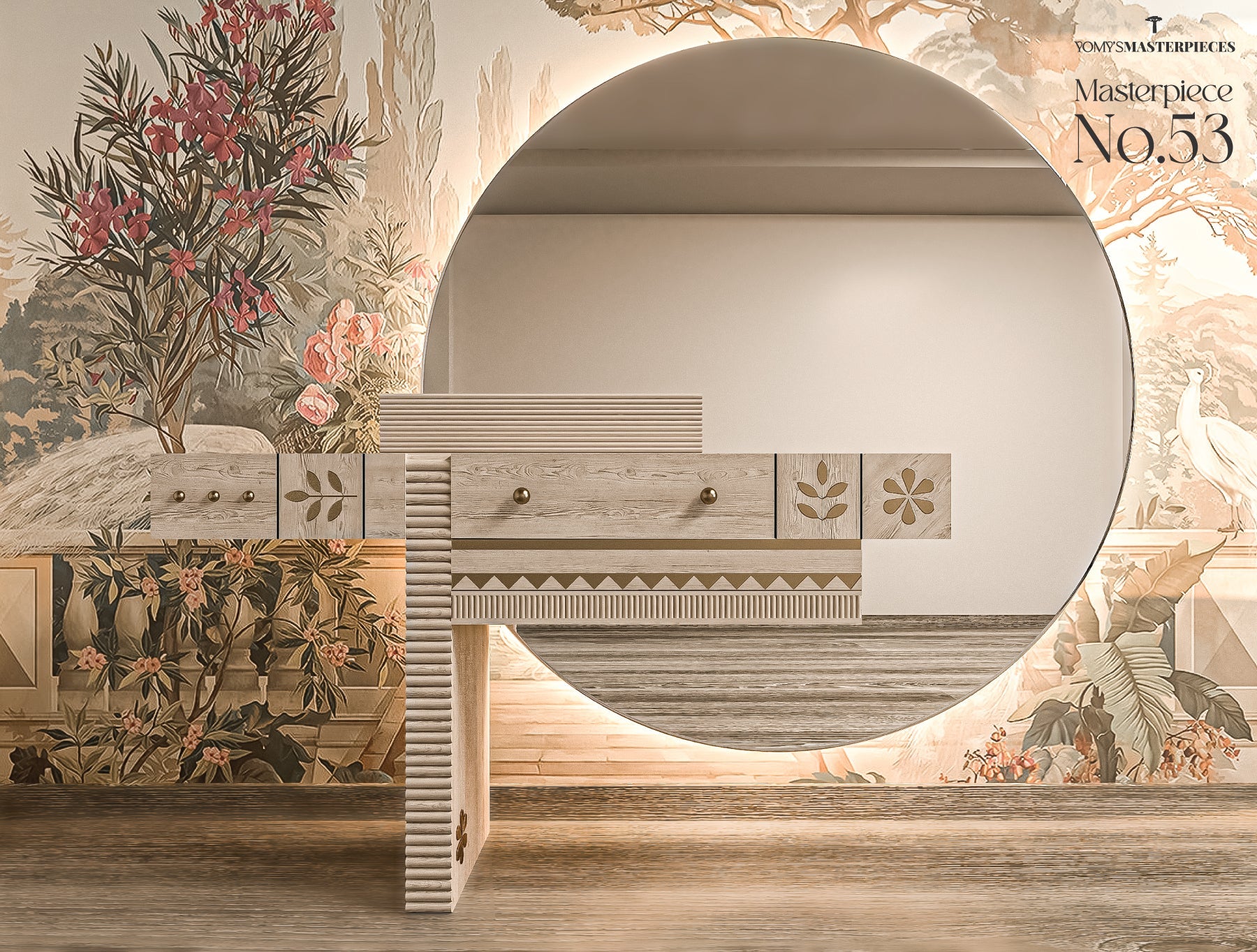 Masterpiece No.53 – Luxury handcrafted dresser by Yomy's Masterpieces