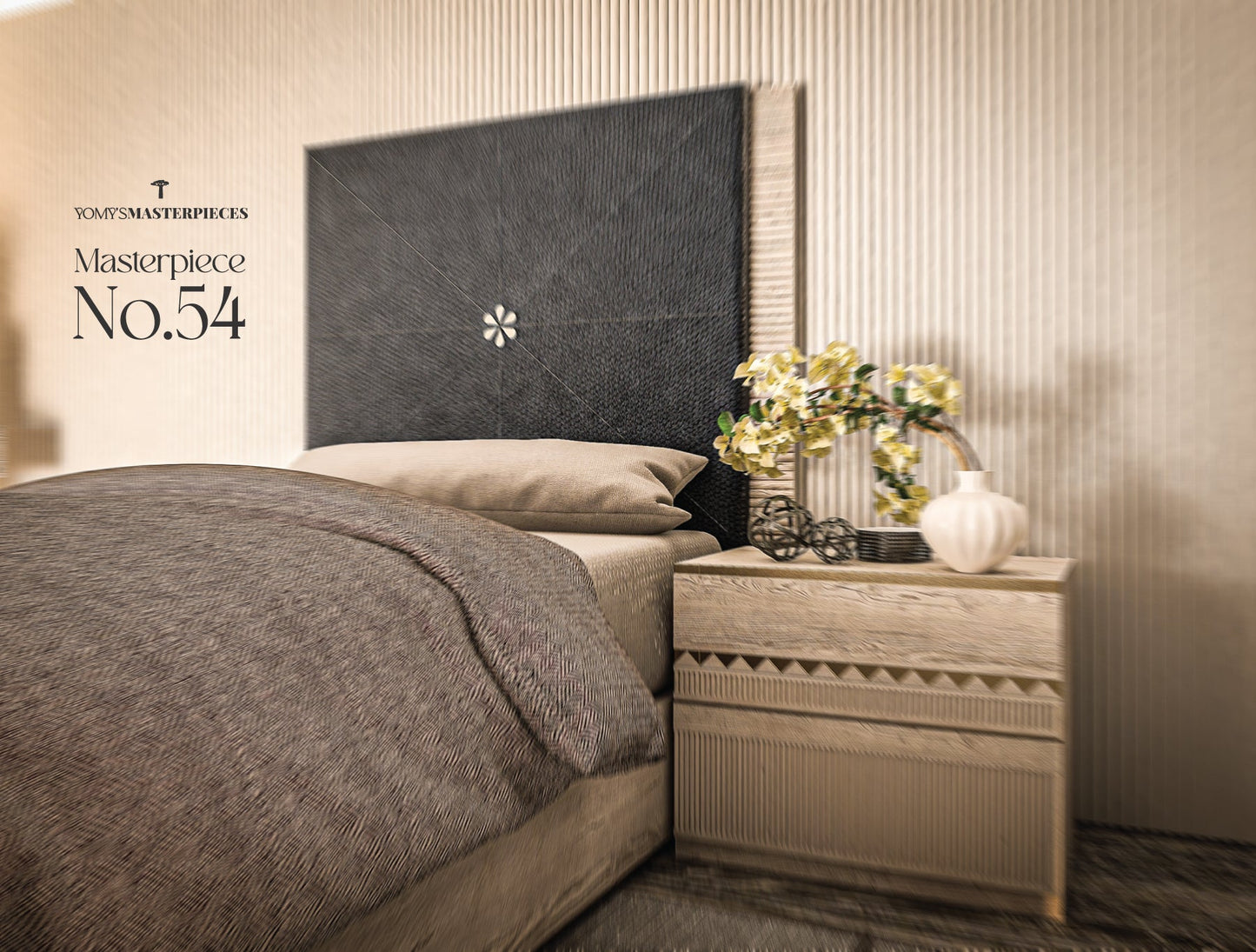 Masterpiece No.54 – Luxury handcrafted Bed by Yomy's Masterpieces