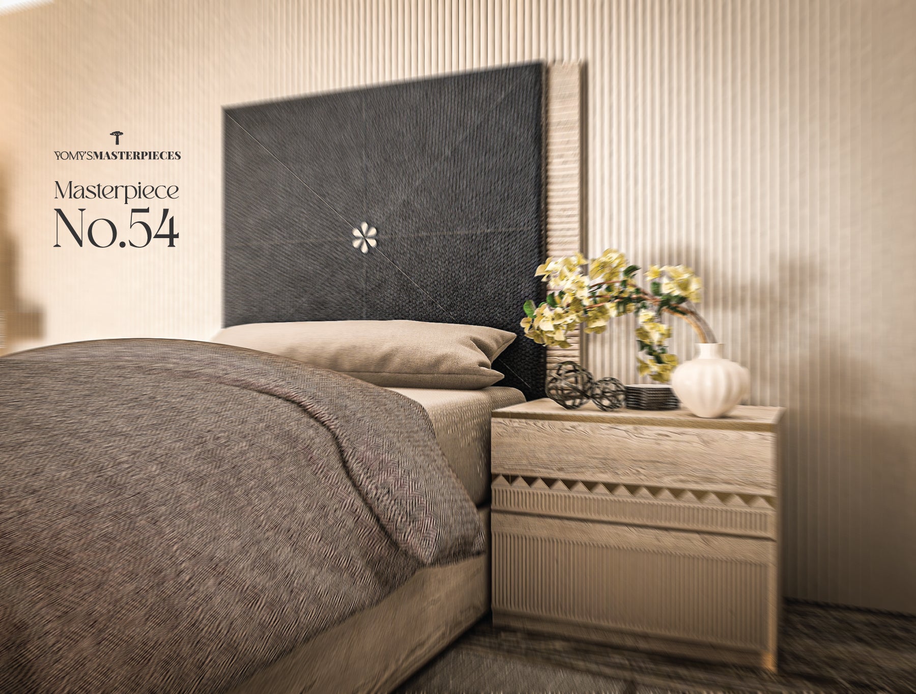 Masterpiece No.54 – Luxury handcrafted Bed by Yomy's Masterpieces