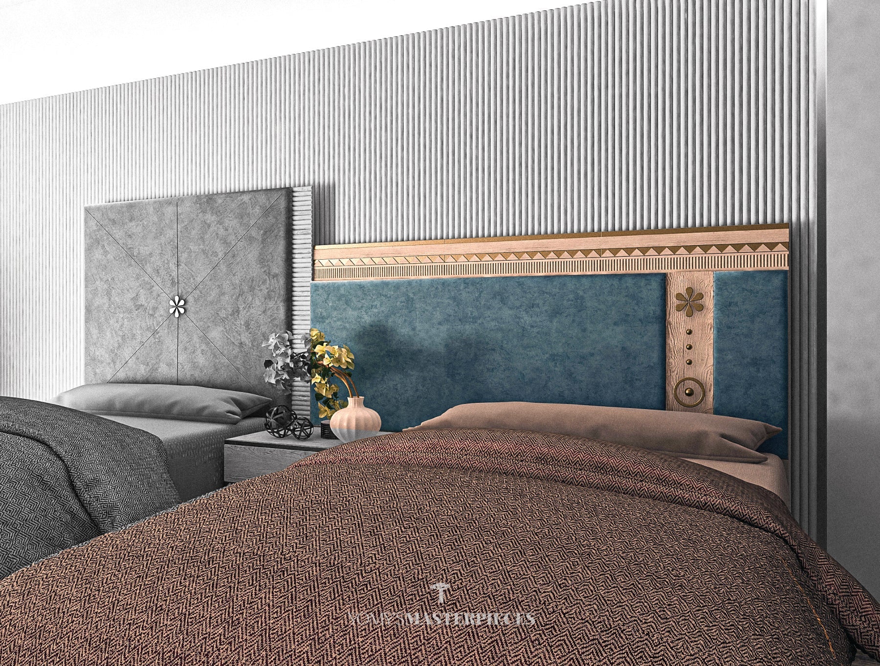 Masterpiece No.55 – Luxury handcrafted Bed by Yomy's Masterpieces