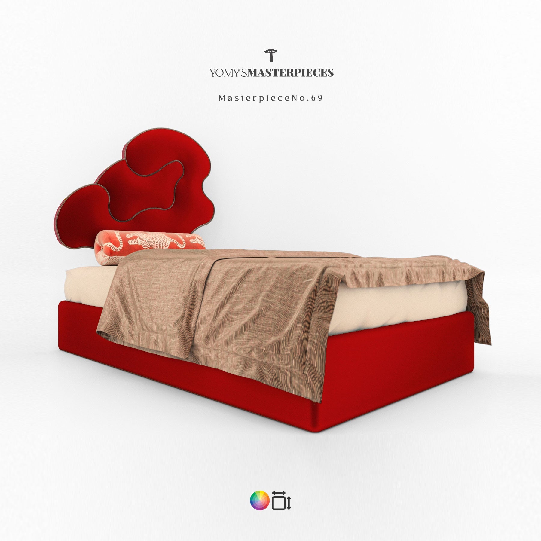 Masterpiece No.69 – Luxury handcrafted Bed by Yomy's Masterpieces