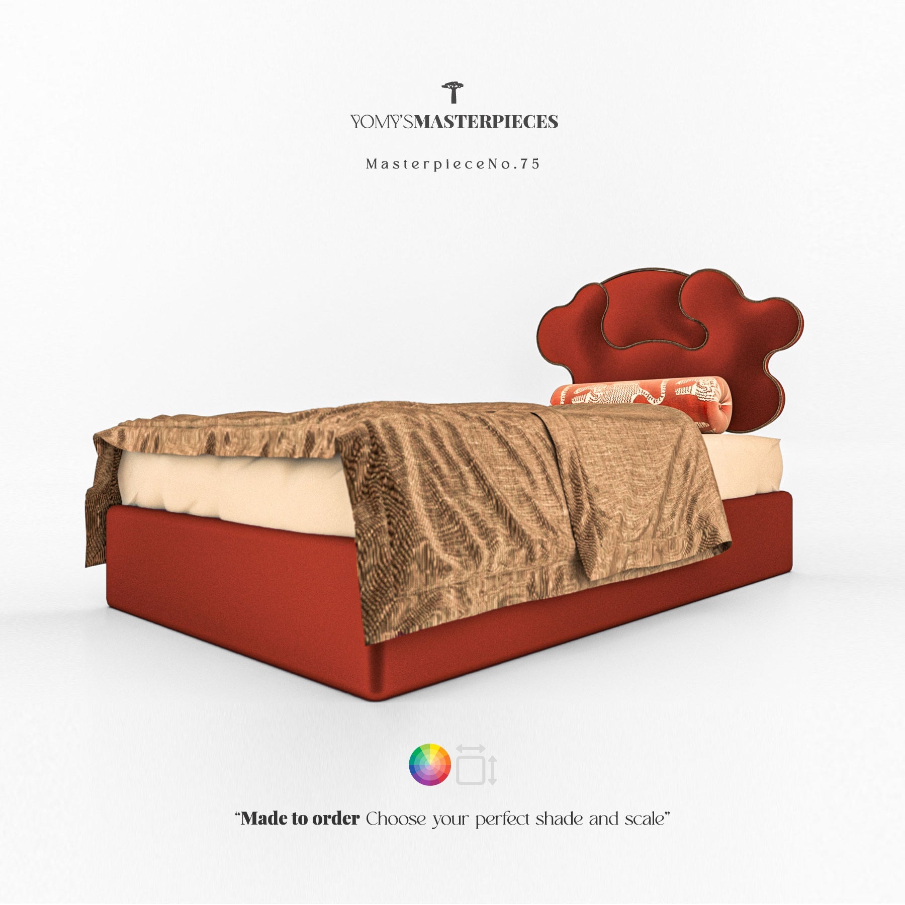 Masterpiece No.75 – Luxury handcrafted Bed by Yomy's Masterpieces