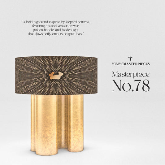 Masterpiece no.78 – Luxury handcrafted Night stand by Yomy's Masterpieces