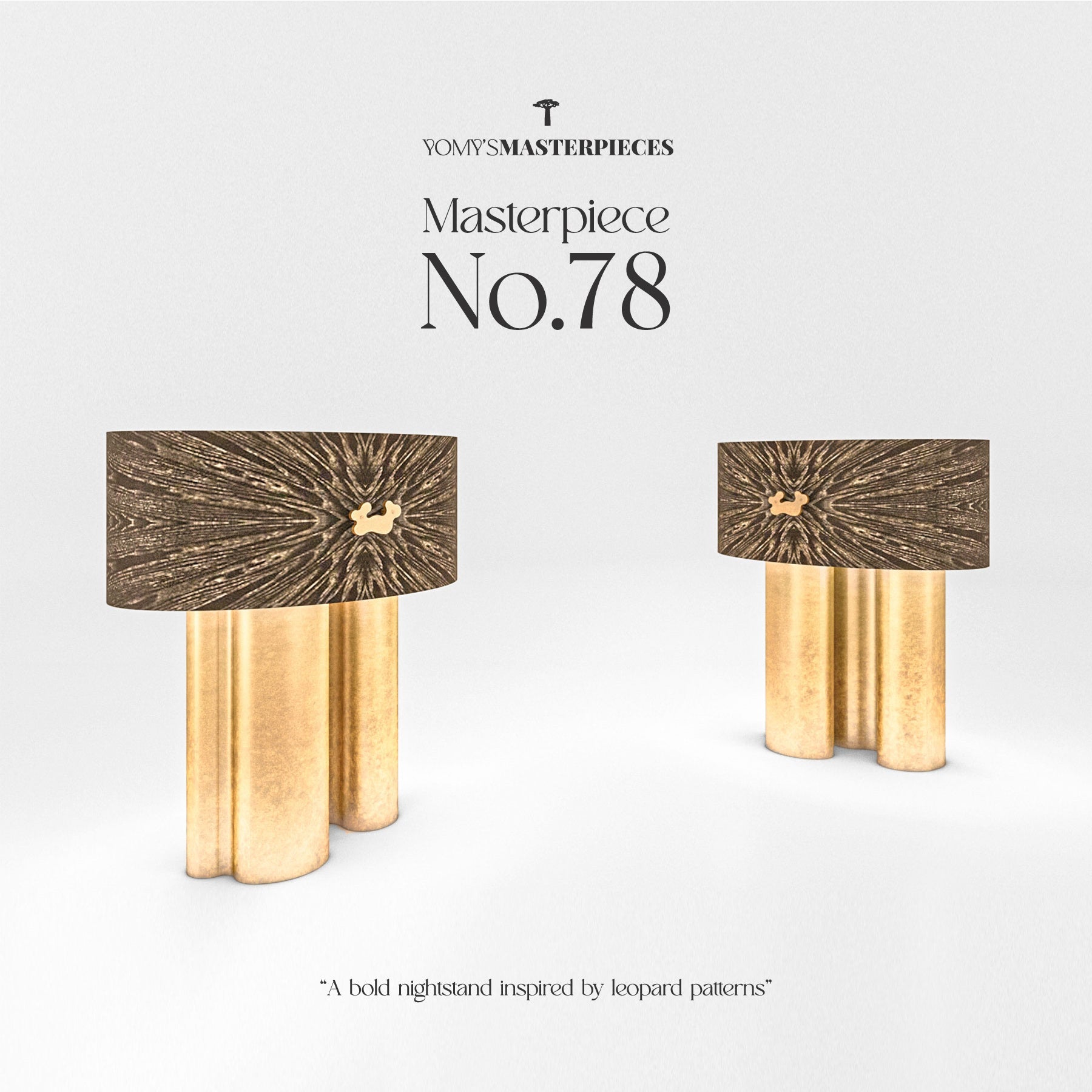 Masterpiece no.78 – Luxury handcrafted Night stand by Yomy's Masterpieces