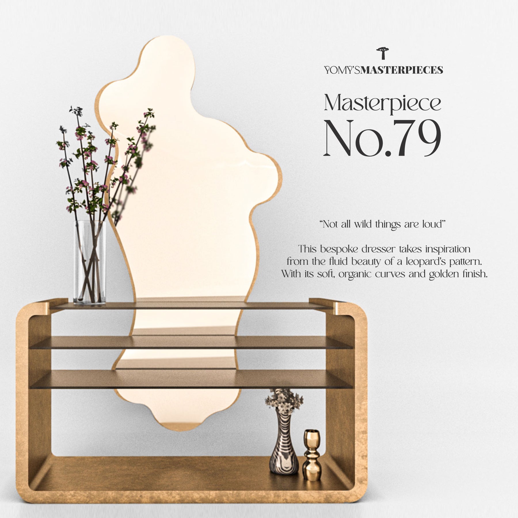 Masterpiece No.79 – Luxury handcrafted dresser by Yomy's Masterpieces
