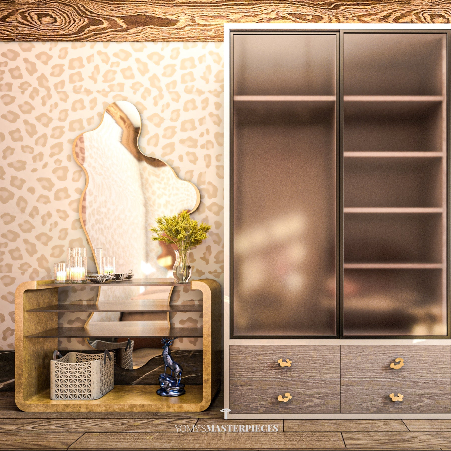 Masterpiece No.80 – Luxury handcrafted Waredrobe by Yomy's Masterpieces