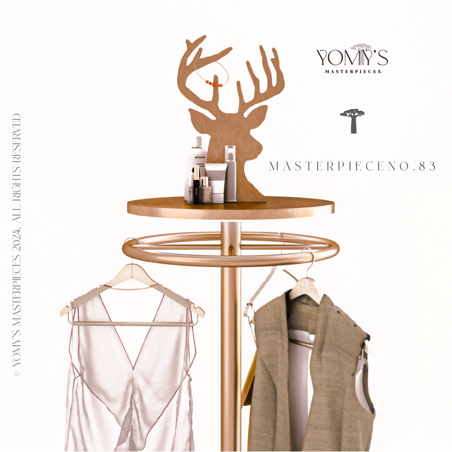 Masterpiece No.83 - The valet – Luxury handcrafted Valet by Yomy's Masterpieces
