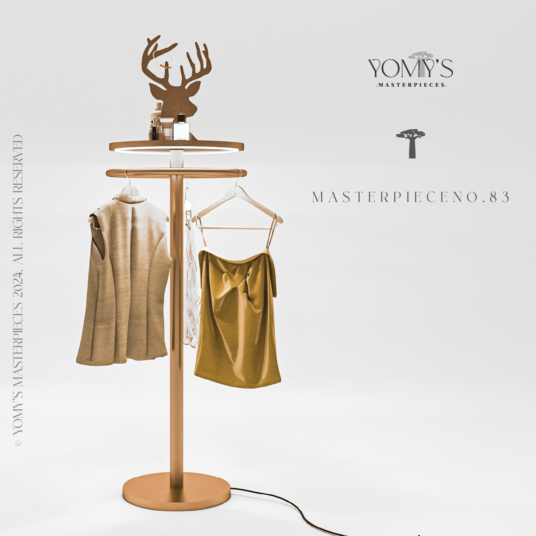 Masterpiece No.83 - The valet – Luxury handcrafted Valet by Yomy's Masterpieces
