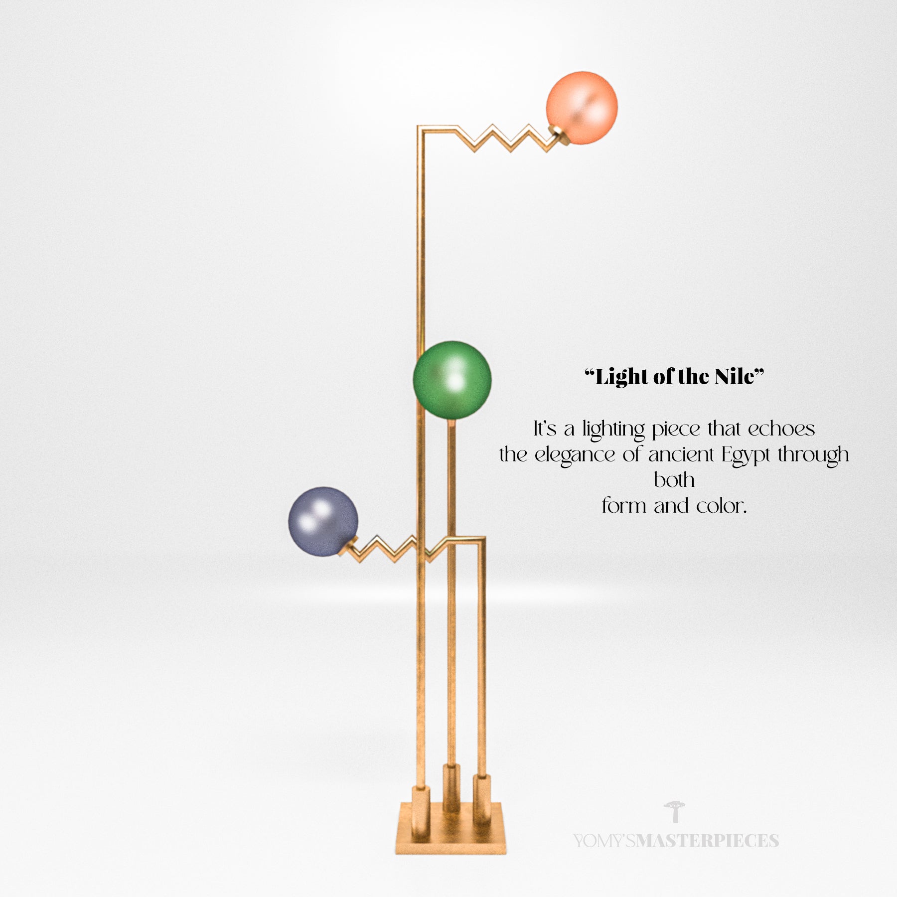 Masterpiece No.84 - The Light of The Nile – Luxury handcrafted by Yomy's Masterpieces