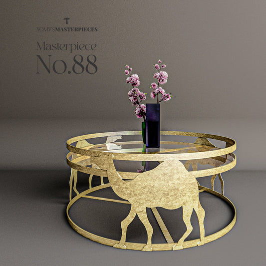 Masterpiece No.88 - The Caravan Center Table – Luxury handcrafted Center table by Yomy's Masterpieces