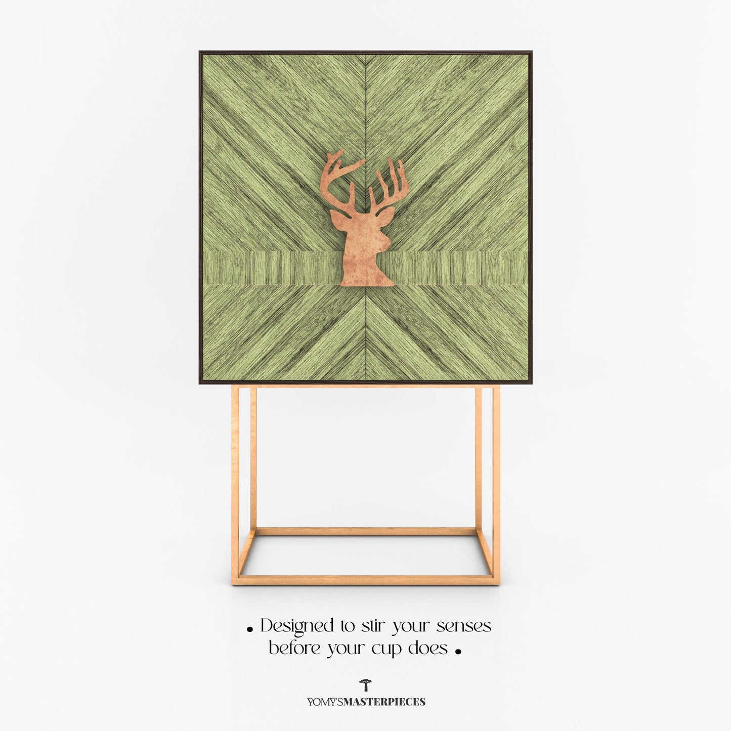 Masterpiece No.89 - The Coffee Cabinet – Luxury handcrafted Cabinet by Yomy's Masterpieces