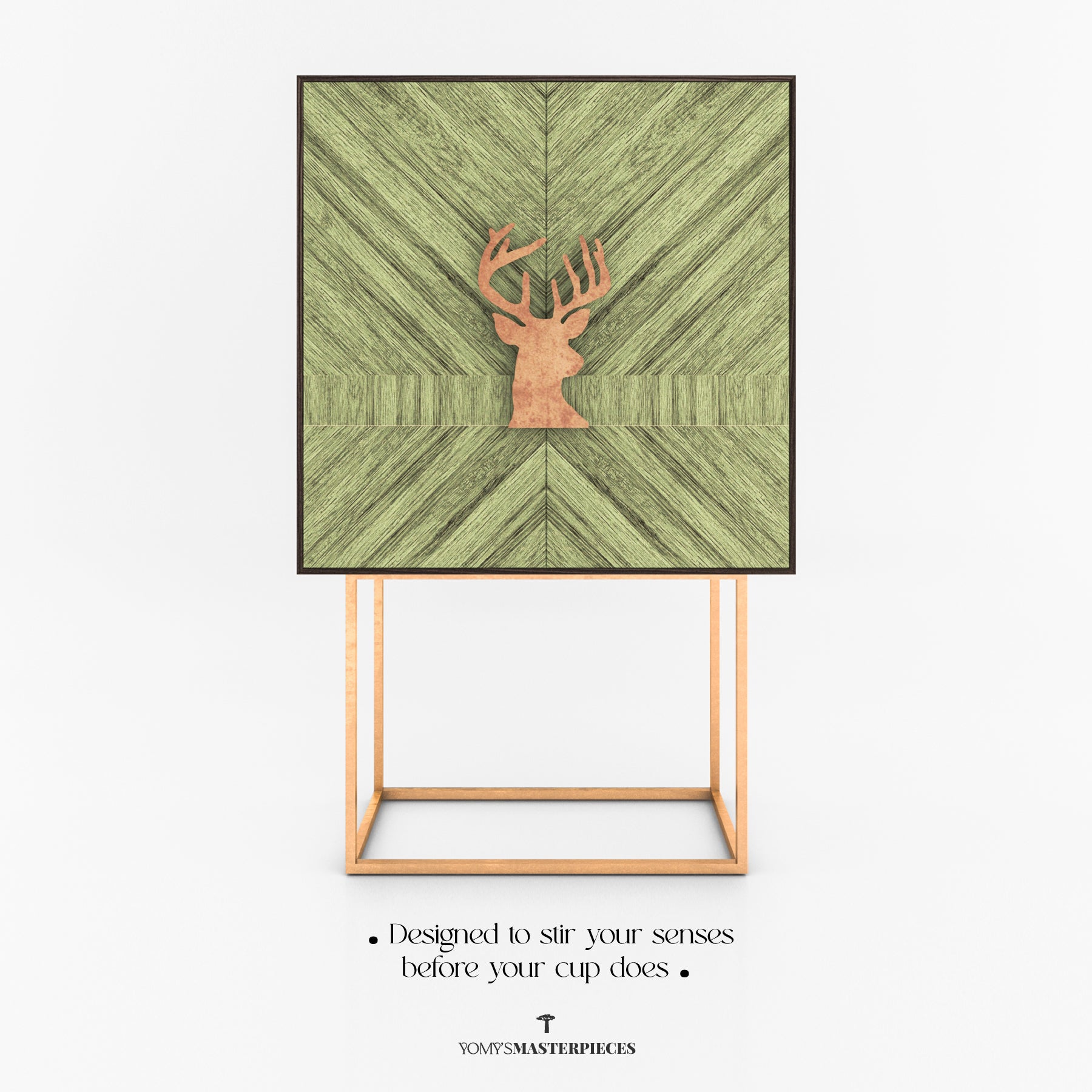 Masterpiece No.89 - The Coffee Cabinet – Luxury handcrafted Cabinet by Yomy's Masterpieces