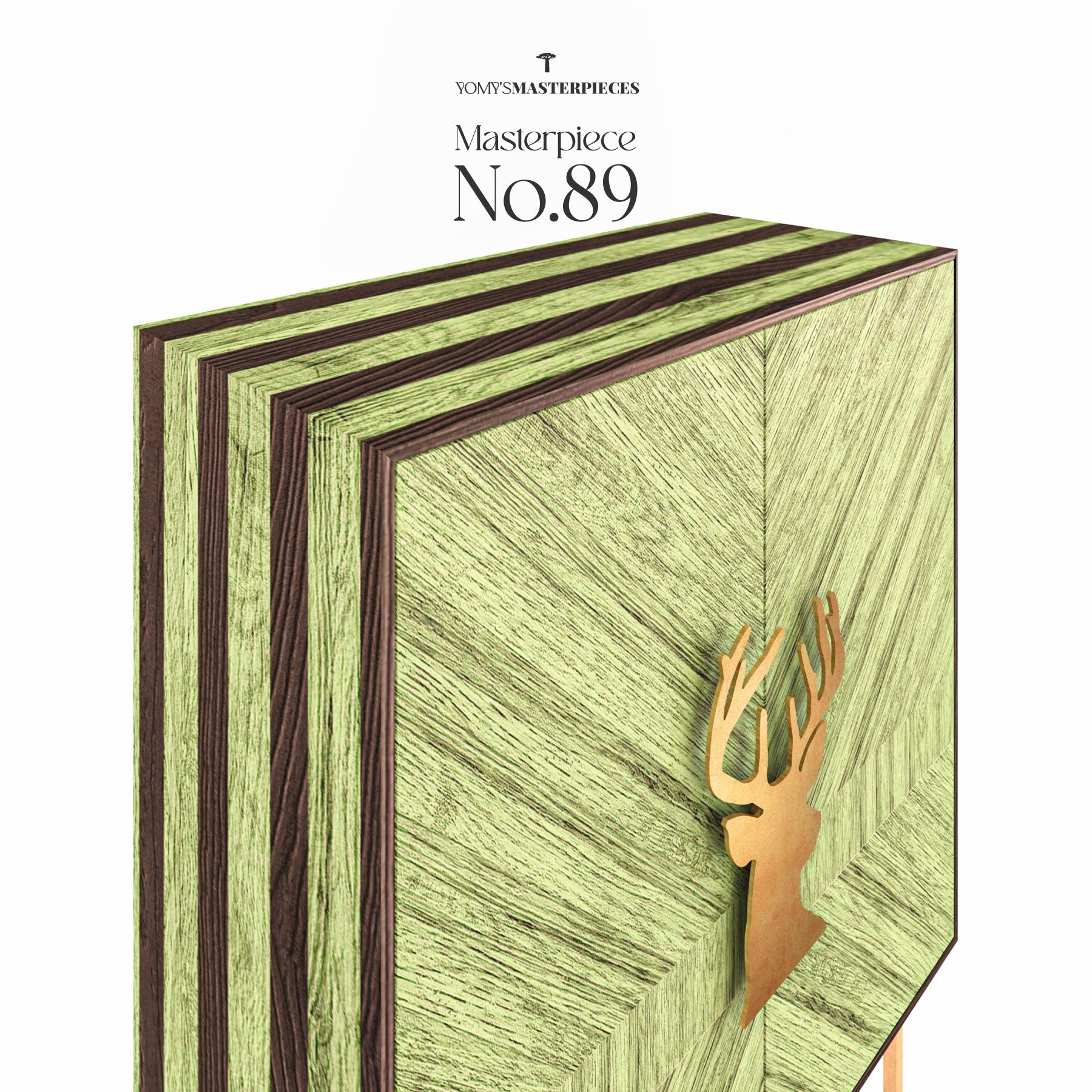 Masterpiece No.89 - The Coffee Cabinet – Luxury handcrafted Cabinet by Yomy's Masterpieces