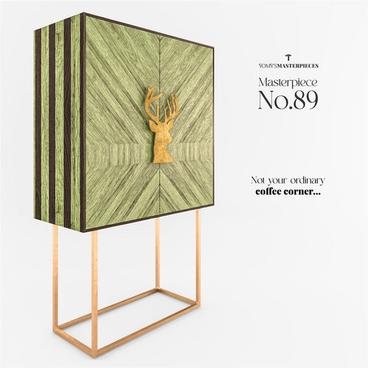 Masterpiece No.89 - The Coffee Cabinet – Luxury handcrafted Cabinet by Yomy's Masterpieces