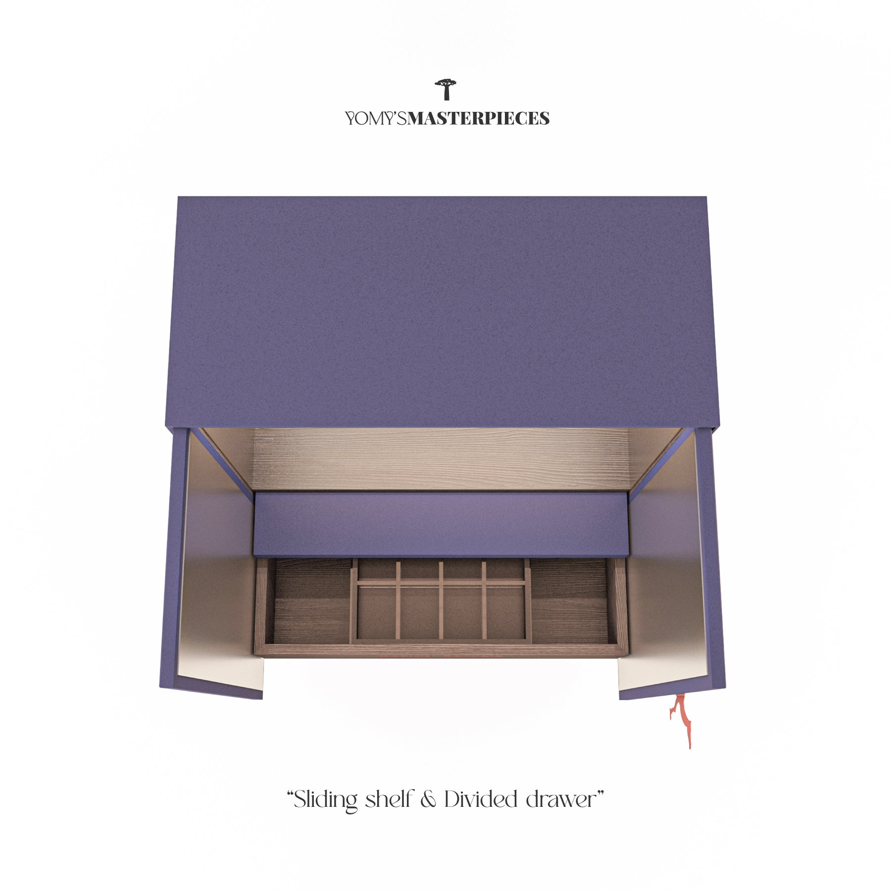 Masterpiece No.91 - The Nomad's Cabinet – Luxury handcrafted Cabinet by Yomy's Masterpieces