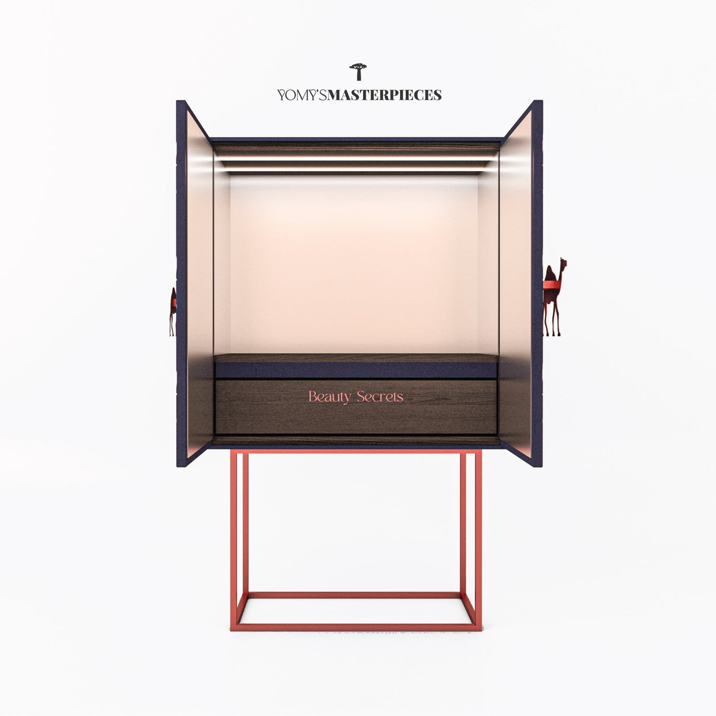 Masterpiece No.91 - The Nomad's Cabinet – Luxury handcrafted Cabinet by Yomy's Masterpieces